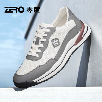 ZRO零度官方正品网面鞋男款2025秋冬新款轻透轻便休闲运动阿甘鞋