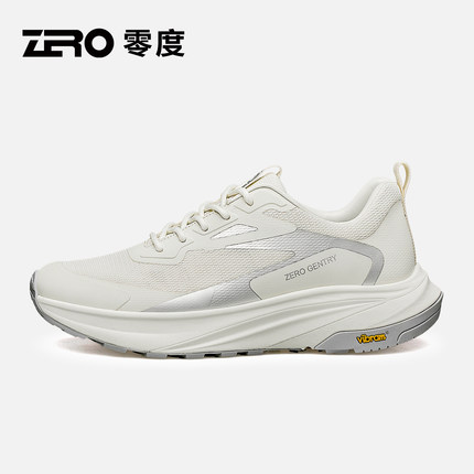 零度2025秋冬新款男士飞织网面轻透百搭厚底增高户外运动休闲鞋男