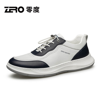 零度鞋子男鞋2025新款秋冬免系带休闲运动鞋男士软底轻透薄款潮鞋