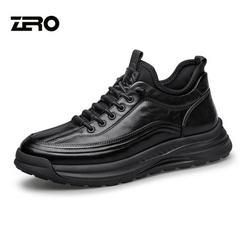 ZRO零度真皮松紧带休闲鞋