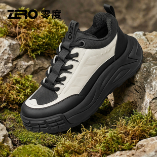 ZRO零度官方正品登山鞋男鞋户外徒步复古工装鞋厚底运动休闲鞋潮
