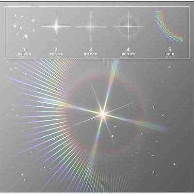 CSP LEFU光效笔刷集 sut笔刷4支+1个圆形工具