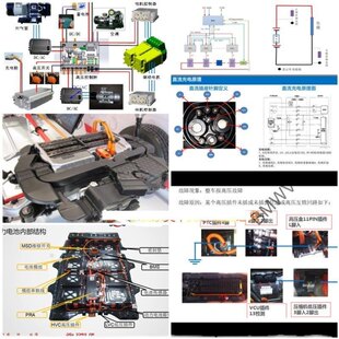新能源汽车原理与维修高速低速电动车资料教程大全电路图英博尔
