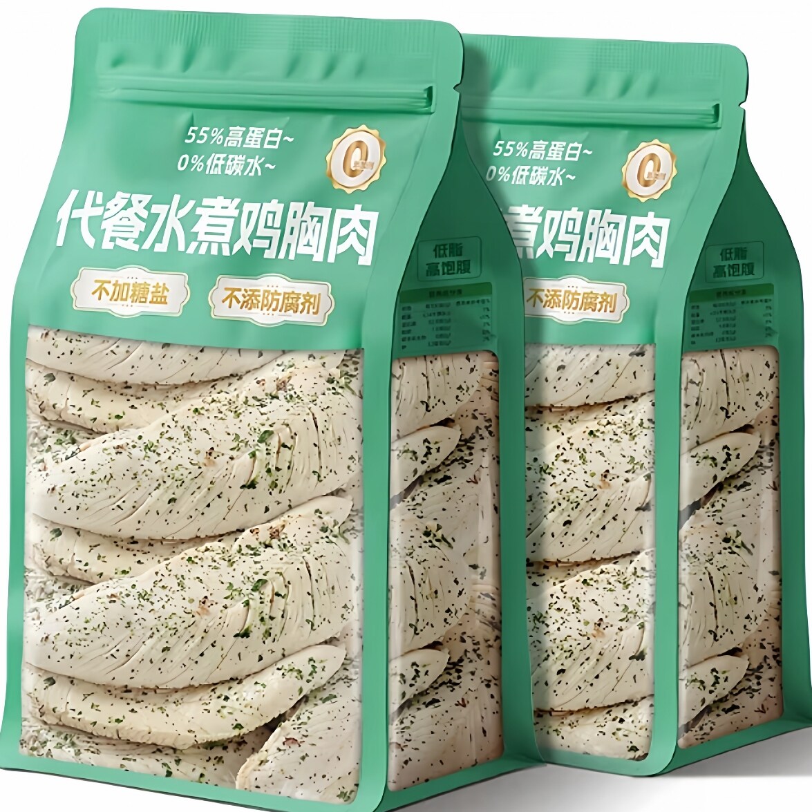 农科院水煮鸡胸肉央妈推荐开袋即食高蛋白健身代餐减脂休闲零食