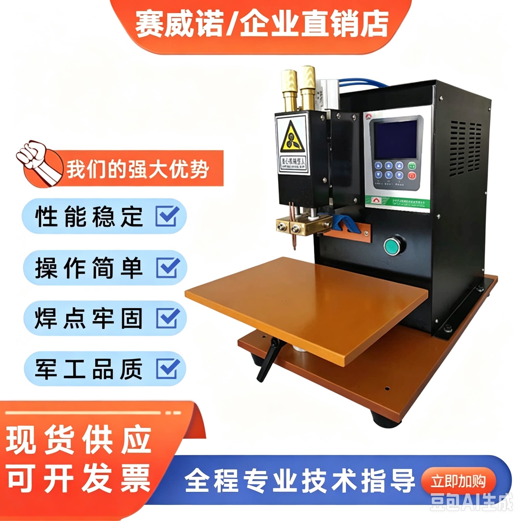 18650电池气动点焊机便携式小型DIY碰焊机电动工具电池微型焊接机