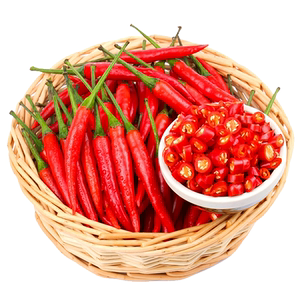 小米辣椒新鲜特辣小米椒朝天椒超辣薄皮土红辣椒指天椒尖椒辣