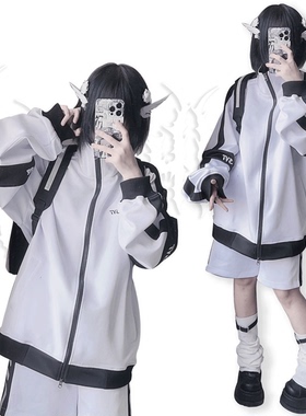 【氛围元气】运动卫衣量产型外套氛围男女同款外套氛围气