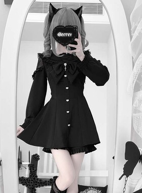 夜璃【二团】蕾水手领长收腰量产型服大码蕾服氛围元气国牌