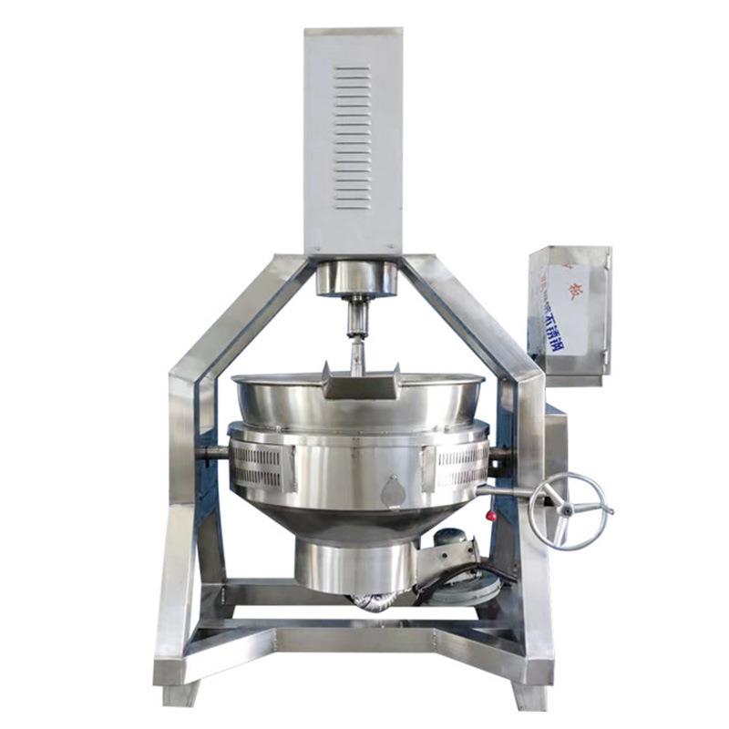 半自动行星炒锅麦芽糖行星搅拌炒锅蒜蓉辣椒酱搅拌炒锅食堂炒菜机