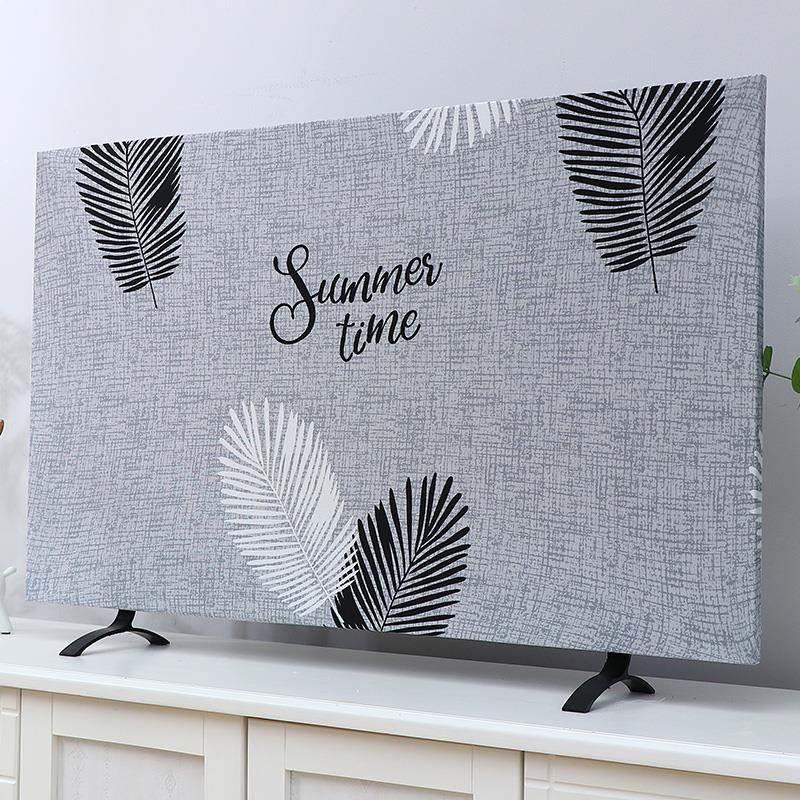 75寸电视机防尘罩弹力防尘罩子55寸65寸挂式液晶电视罩套盖布盖巾