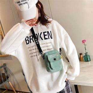 时尚潮童小包包宝宝斜跨包韩版可爱男女童帆布儿童胸包男孩小背包