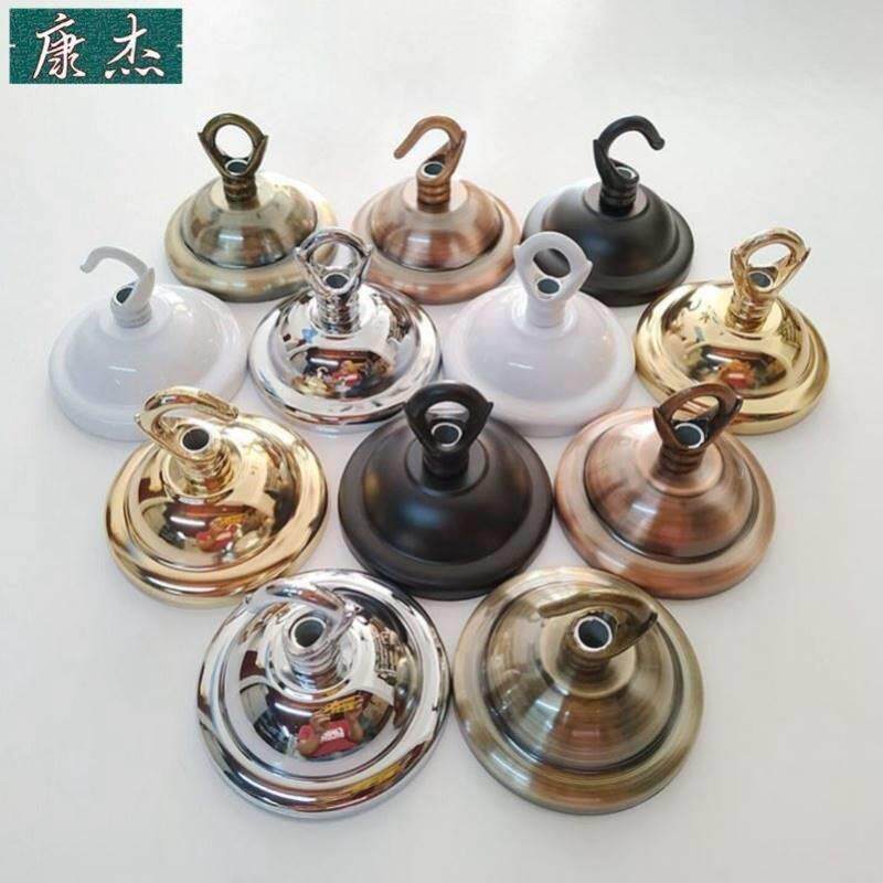 灯笼专用挂钩悬挂中式灯笼挂钩阳台鸟笼钩子吸顶盘吊灯固定房顶装