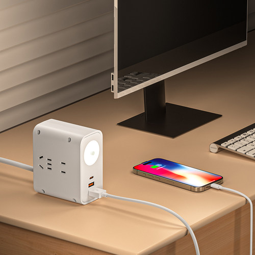【正品】USB插座面板多孔带长线