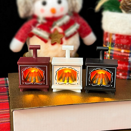 圣诞仿真壁炉小夜灯12