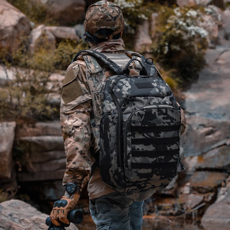 厂家直销双肩包男书包迷彩背包多功能旅行三级包户外背包登山包