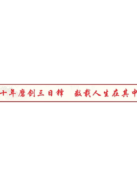 小学高中用品班级墙贴励志标语