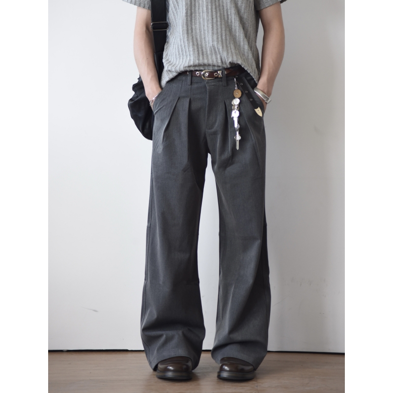 C912直筒垂感西裤休闲阔腿裤
