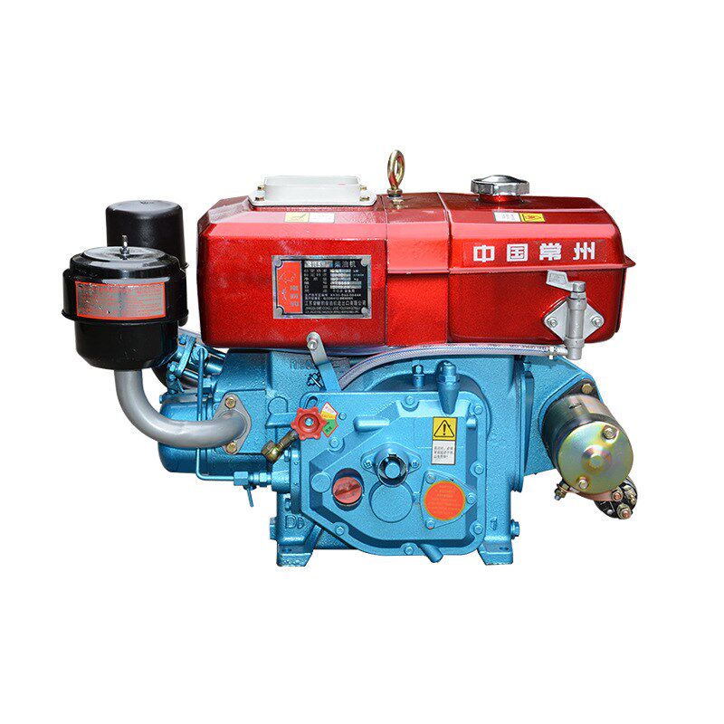 中国常州船用农用单杠水q冷电启动  R175柴油机 6马力电启动