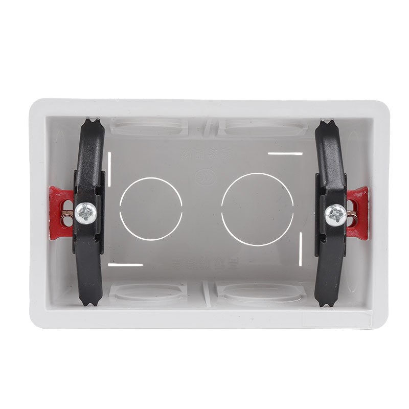 86菱形金属底盒暗盒修补器118开关插座通用型线盒Z家用修复器