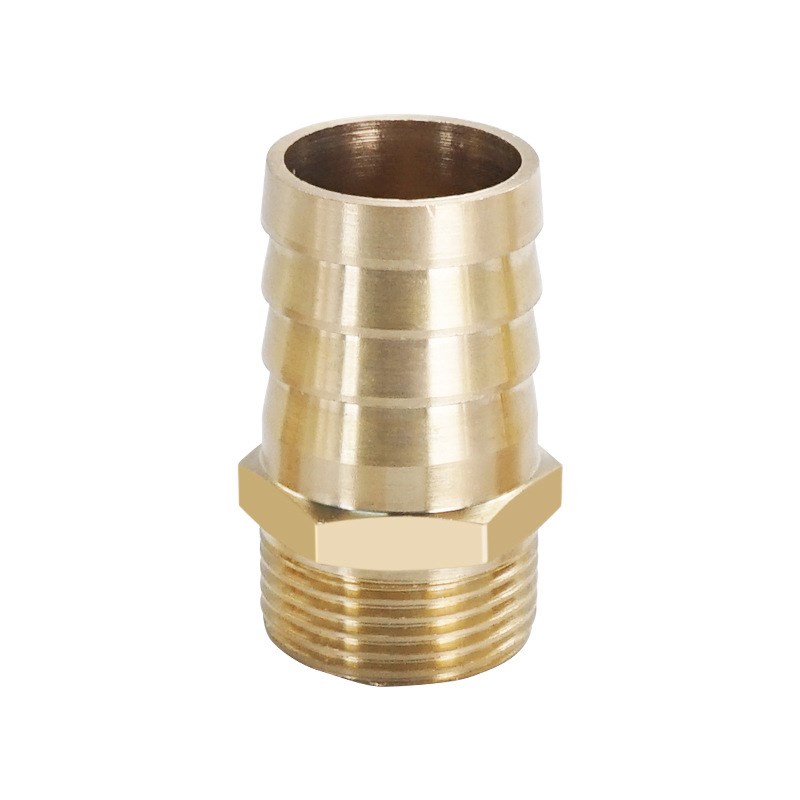 铜宝塔接头4分外螺纹1寸外丝格林头软管6 8 10mm PPCU PCF 弯头PL