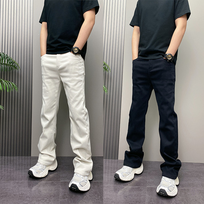 冬季时尚加绒韩版微喇裤