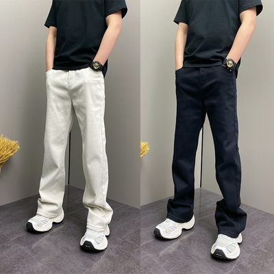 冬季新品时尚纯色加绒休闲裤