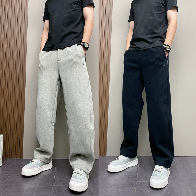 秋冬青年韩版宽松抽绳休闲长裤