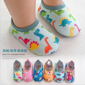地板袜儿童防滑软底婴儿学步鞋 室内隔凉宝宝地板袜套 袜子春夏秋季