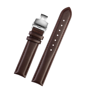 真皮手表带适配飞亚达GA850002 LA850001印系列男女表14 18mm等宽