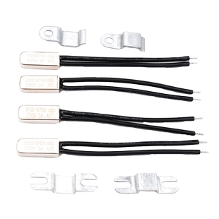 KSD9700温控开关5A温度热保护器 40/45/50/90/100~155度常开常闭