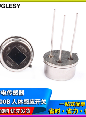 RE200B人体红外热释电传感器 人体感应开关 人体红外探头