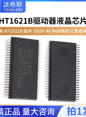 全新 HT1621B 贴片 SSOP-48 RAM映射LCD驱动器液晶芯片IC集成电路