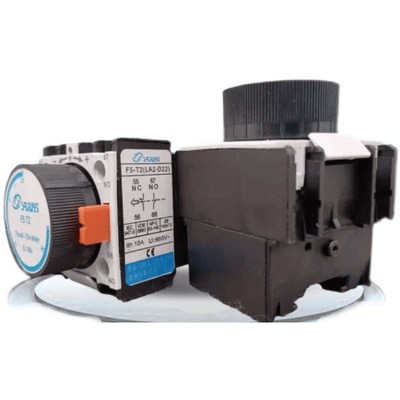 通电断电延时 F5-T0 T2 D0 D2  CJX2接触器空气延时头SK4 LA2 LAD