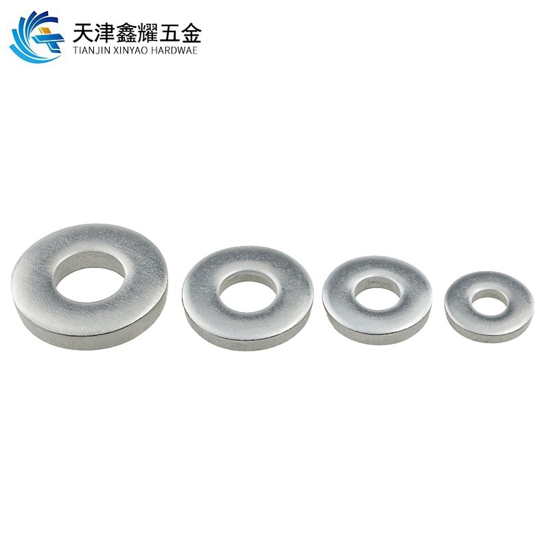 304不锈钢加大平垫圈加厚垫片螺丝平垫介子M2M3M4M5M6M8M10-M20