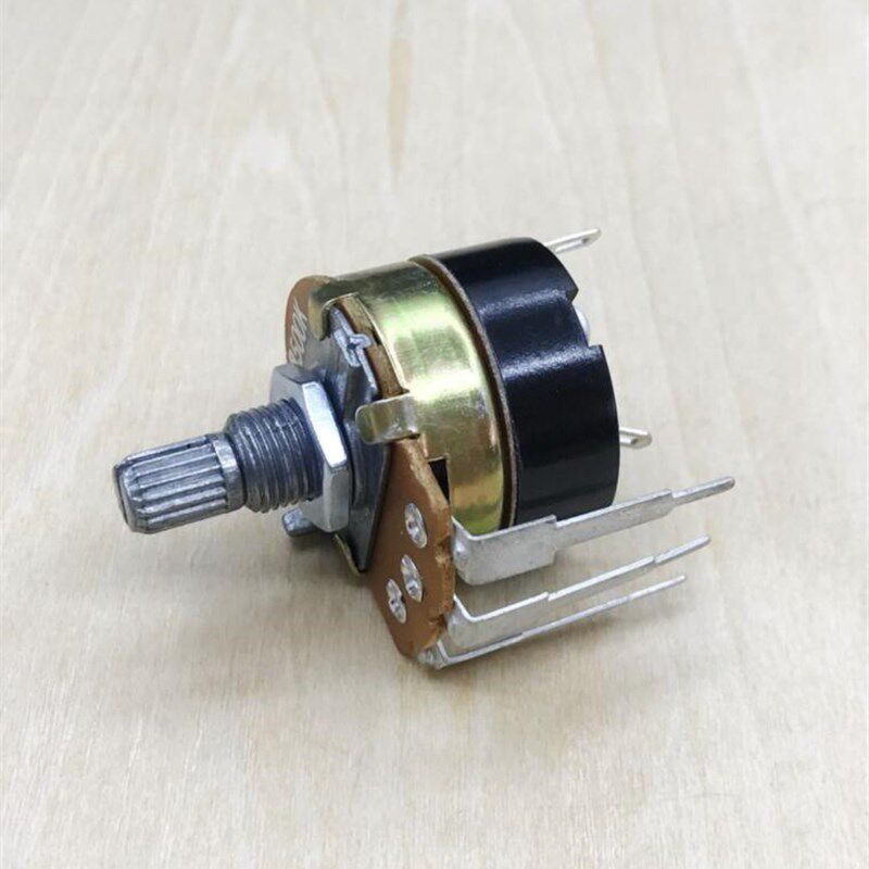 (2只)带开关电位器 3三弯脚 调光开关 调速器 插针式 阻值B500K