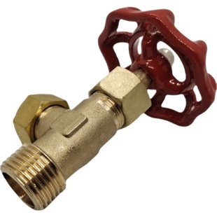 4分10扩口调节阀油阀铜管卡套遥控浮球阀门针型阀水力阀配件角阀