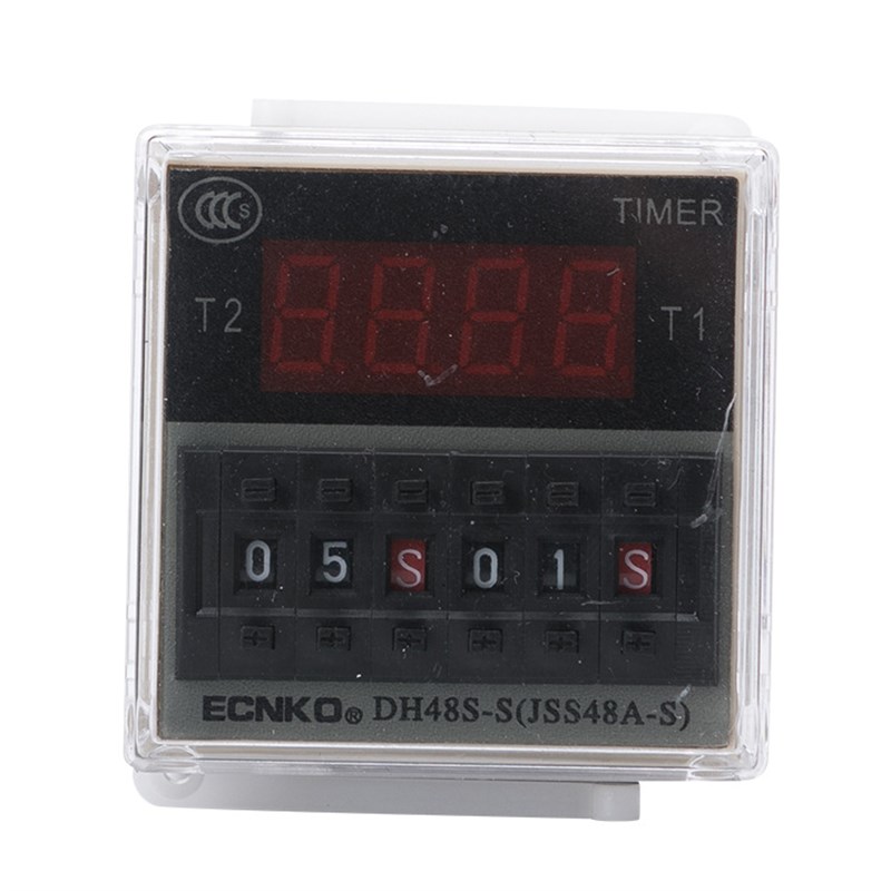 时间继电器 DH48S-S 数显时间继电器 JSS48A-S 循环延时 日科