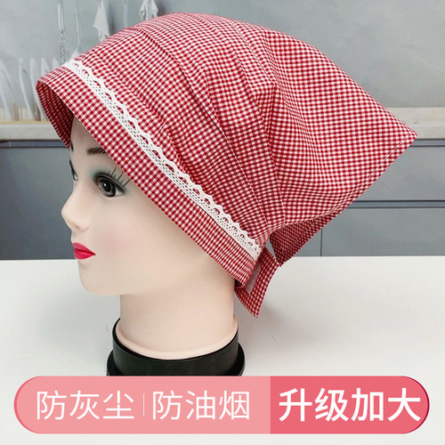 叩美头巾防尘防油防掉发