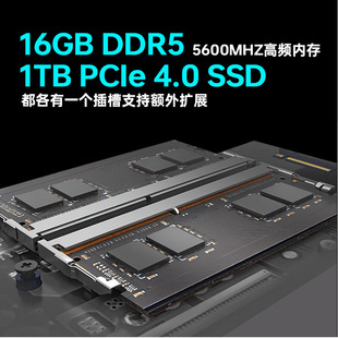 雷神猎刃16游戏本i9-14900HX406016G1T设计视频剪辑AI笔记本