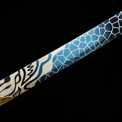 龙泉市刀剑一体手工锻打单手牛尾战刀绣春刀锦衣卫佩刀收藏未开刃