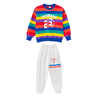 小乖象男女通用学院啦啦操彩色