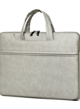 笔记本电脑包平板PU皮便携13寸14寸15寸proair笔记本手提单肩包