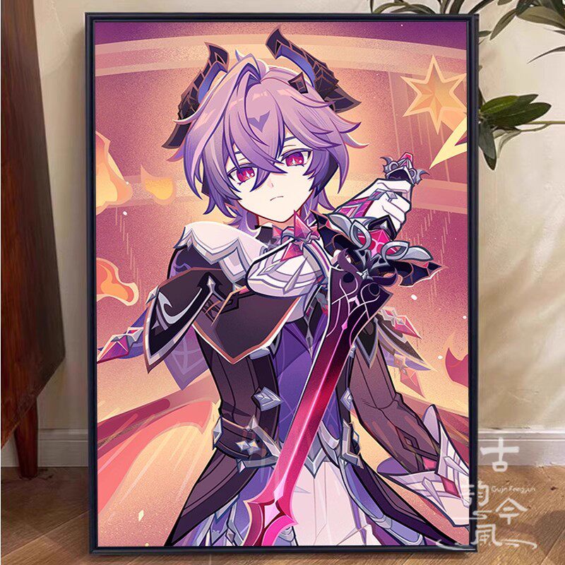 【原神杜林】印花十字绣2026新款满绣卡通动漫人物简单刺绣钻石画