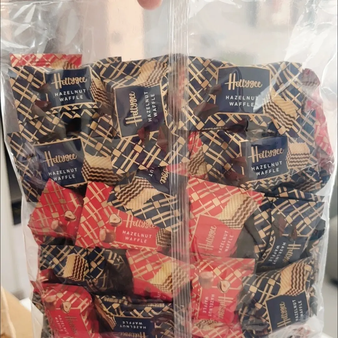 好邻居纯可可脂巧克力威化夹心饼干单独小包装解馋小零食