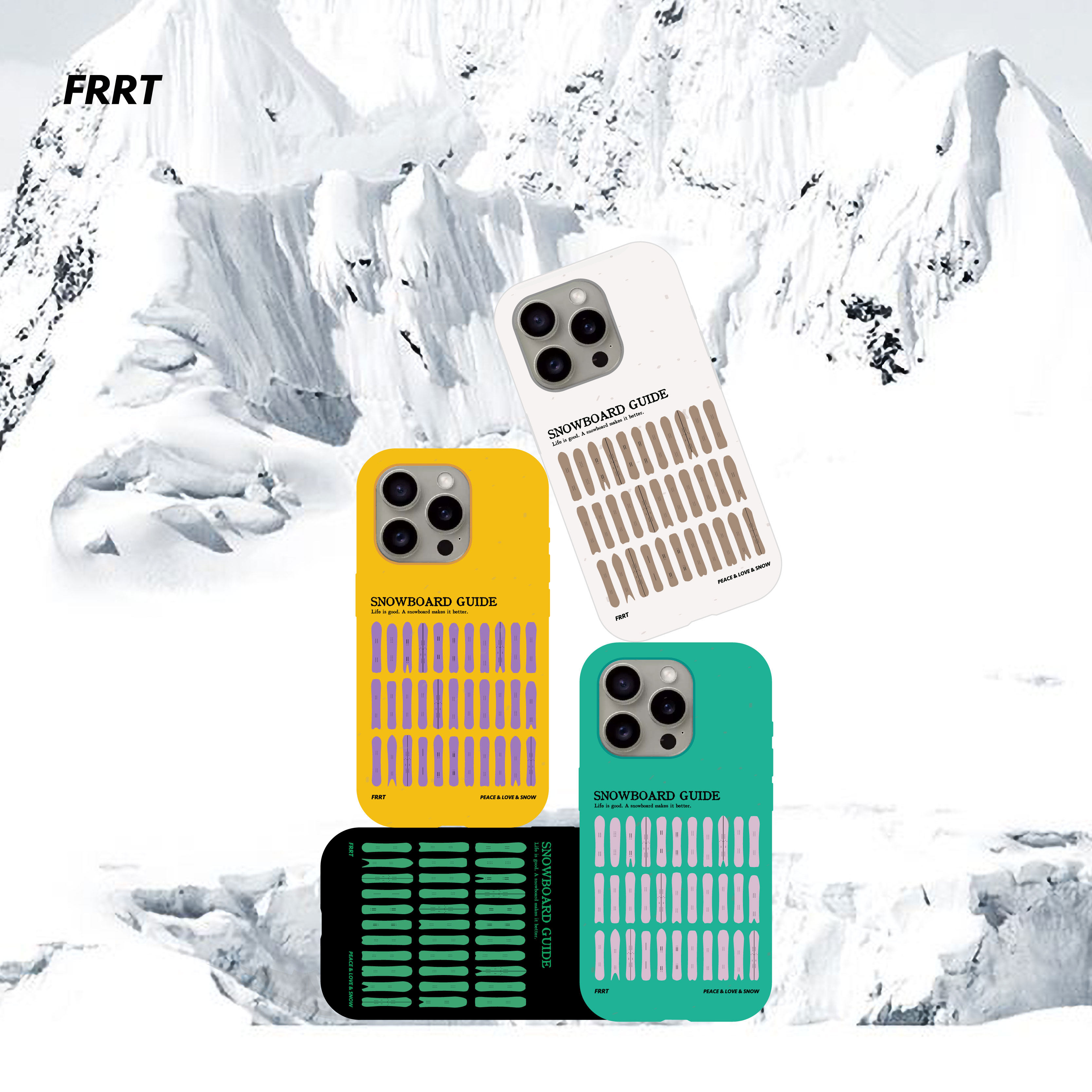 FRRT原创设计 单板指南Snowboard Guide 滑雪生