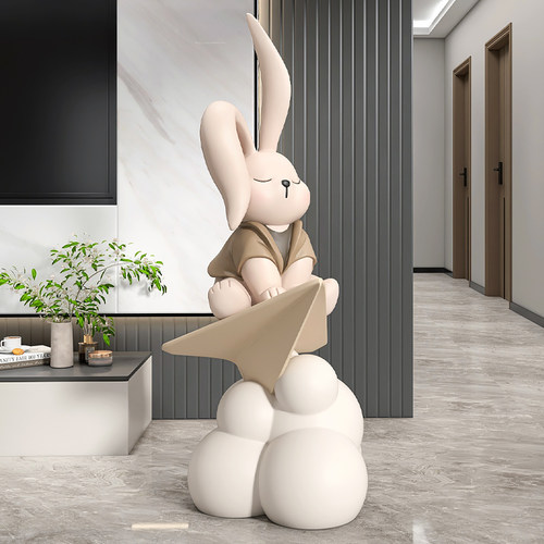 韵灿大型兔子落地摆件蓝牙音响