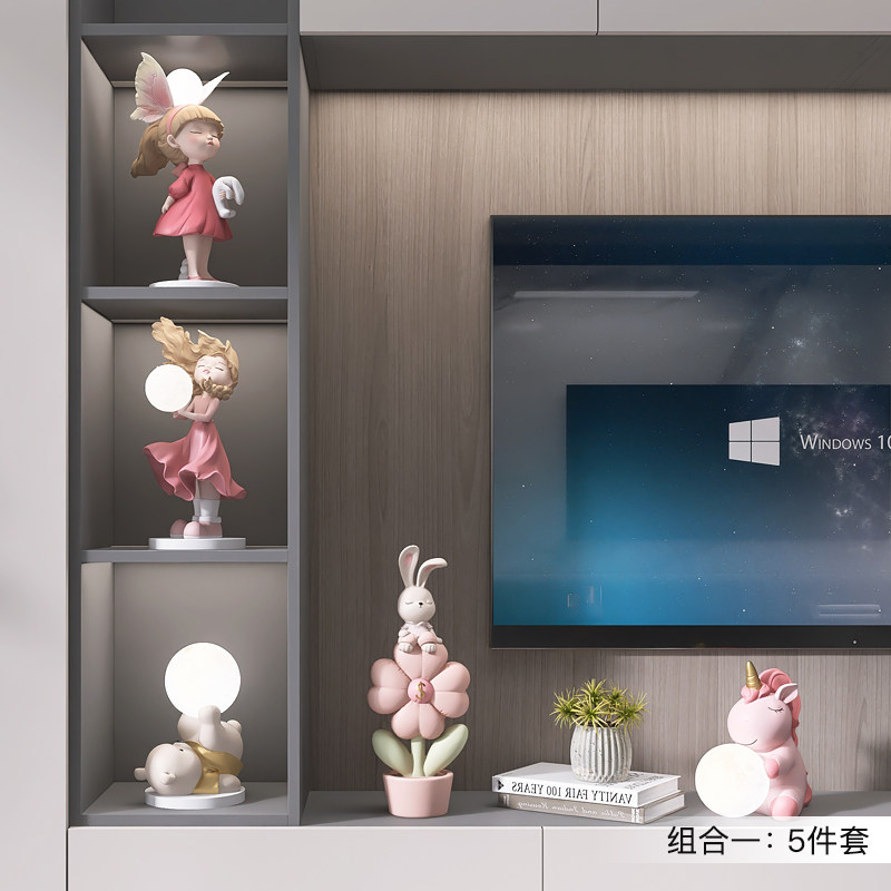 高级感酒柜家居装饰品摆件客厅电视柜餐边柜玄关搬家乔迁礼物,家居饰品,装饰摆件,淘宝优惠券,粉丝福利购,淘宝优惠卷