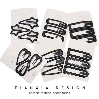 其他韩版女几何碎发夹发夹