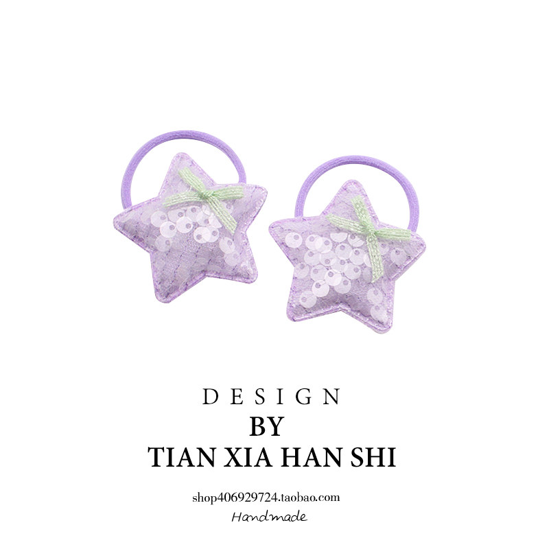 韩国婴幼儿亮片星星头绳宝宝扎啾啾马尾不伤发橡皮筋小号百搭发圈,童装/婴儿装/亲子装,发饰,淘宝优惠券,粉丝福利购,淘宝优惠卷