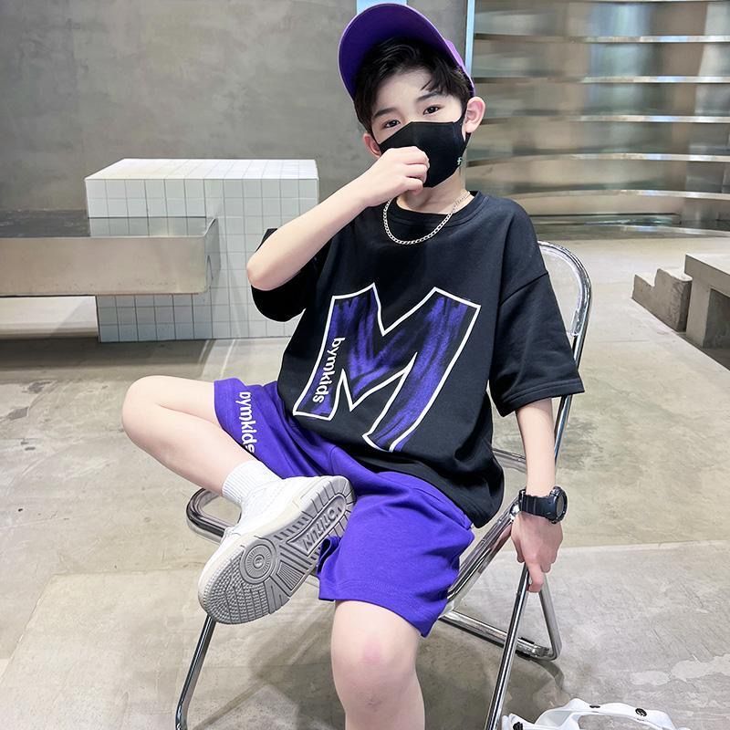 儿童装男童夏装套装2026新款